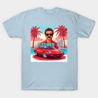 Magnum pi car ferrari T-Shirt